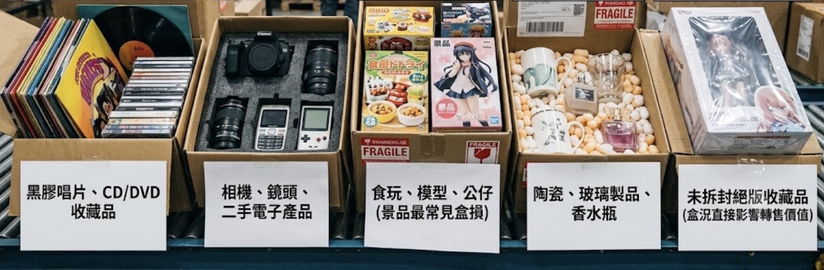 【日本代購】高價品、收藏品包裝這樣選：加強包裝、安心保障與合併寄送攻略